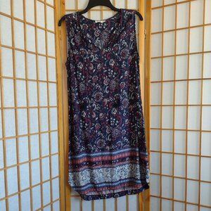 BeachLunchLounge Navy Blue Sleeveless Dress